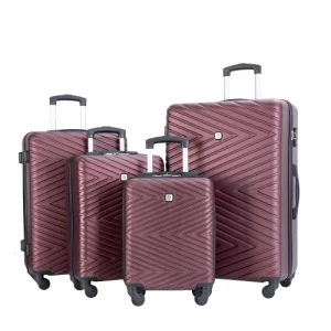 4Pc ABS Luggage 16,20,24,28" Size Spinner Wheels, - Thumbnail Image 10