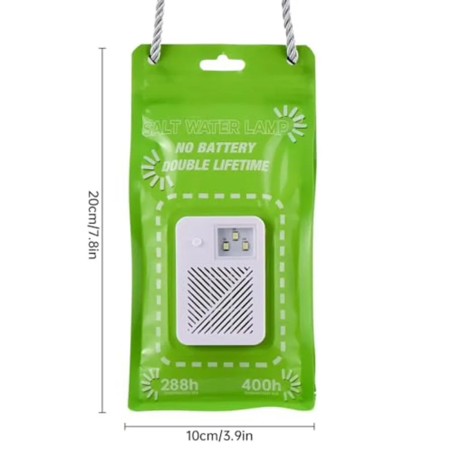 Portable Salt Water, Hydro-Powered Camping Light - Image 4