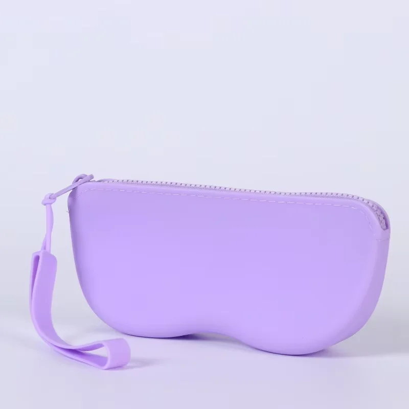 Soft Silicone Zipper Glasses Case - Image 3