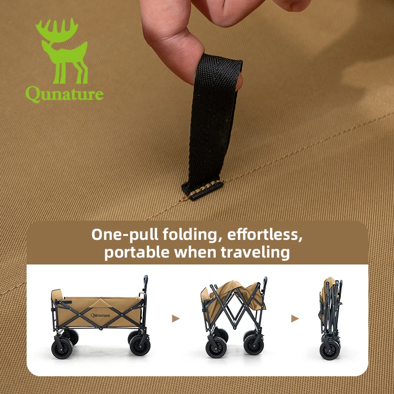 150L Outdoor Foldable Camping Cart - Image 3