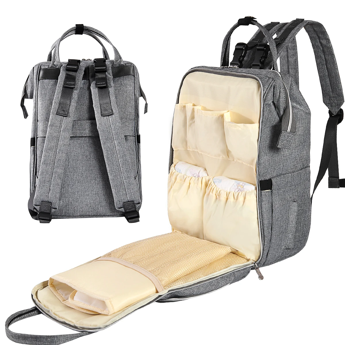 Multifunctional Baby Changing Backpack - Image 2