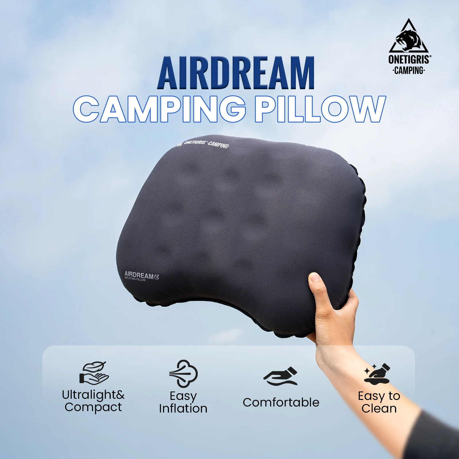 Ultralight Inflatable Pillows for Travel - Image 1