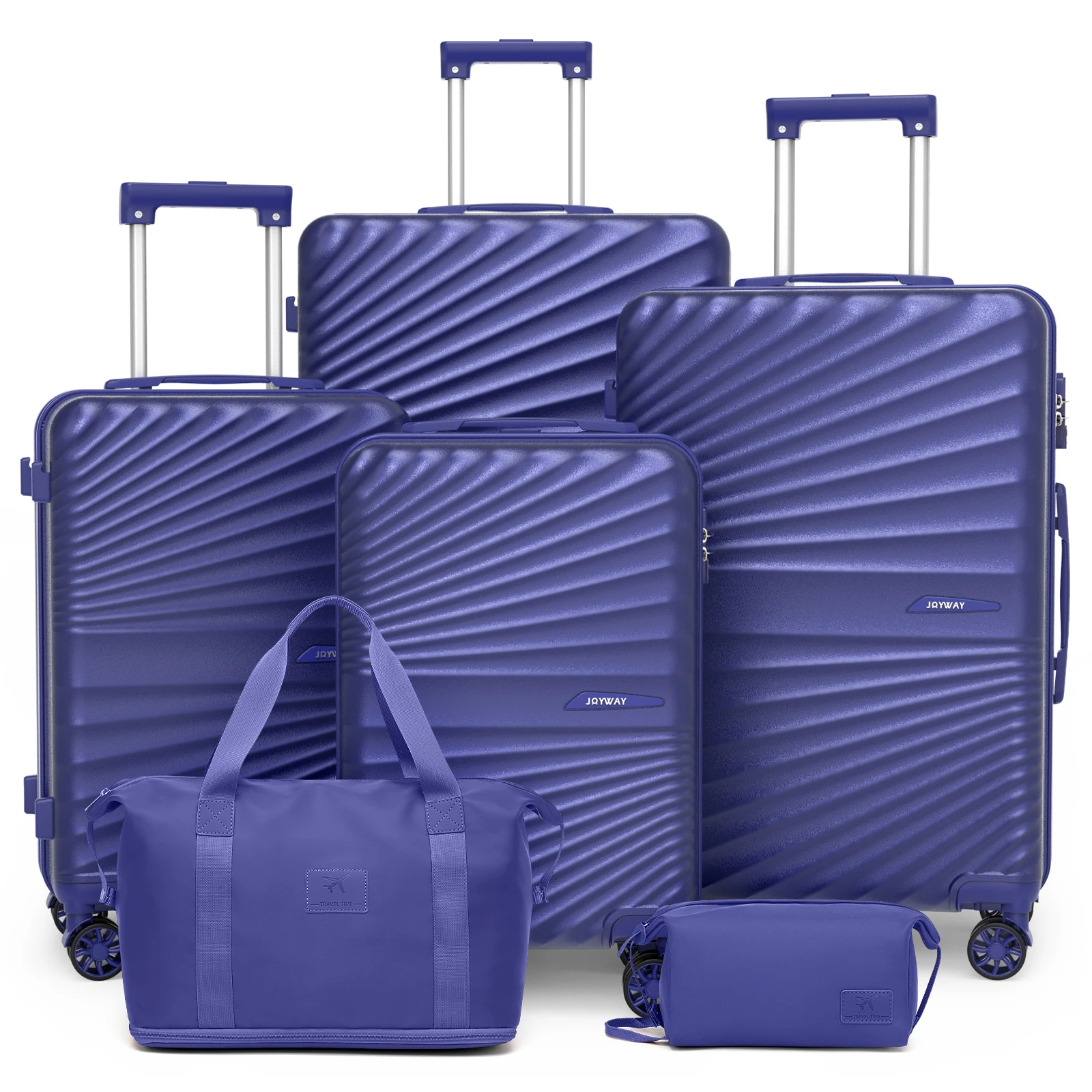 6-Pc Lightweight Hard-shell Durable Travel Set - Image 4