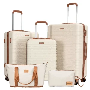 4Pc ABS Luggage 16,20,24,28" Size Spinner Wheels, - Thumbnail Image 3