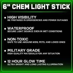 12 Ultra Bright Military Grade 12 Hour Lights - Thumbnail Image 2