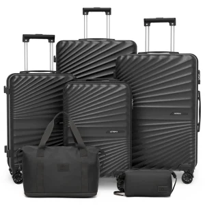 6-Pc Lightweight Hard-shell Durable Travel Set - Thumbnail Image 5