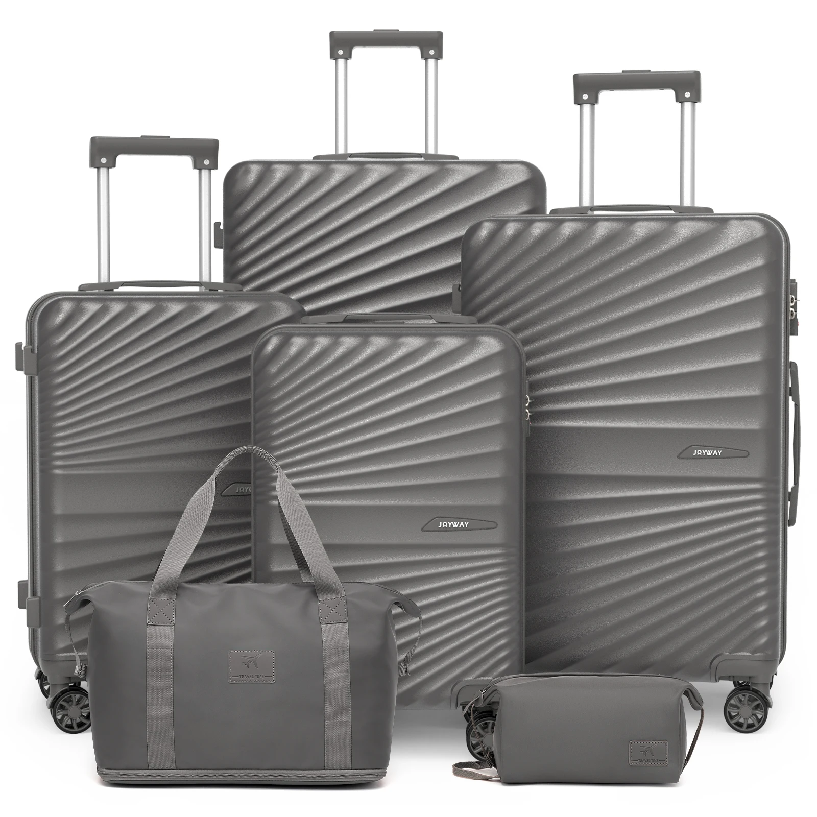 6-Pc Lightweight Hard-shell Durable Travel Set - Image 6