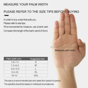 Motorcycle Waterproof Fleece Thermal Gloves - Thumbnail Image 2