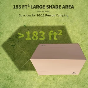 Large Waterproof Canopy Shelter  Anti-UV UPF2000+ - Thumbnail Image 2