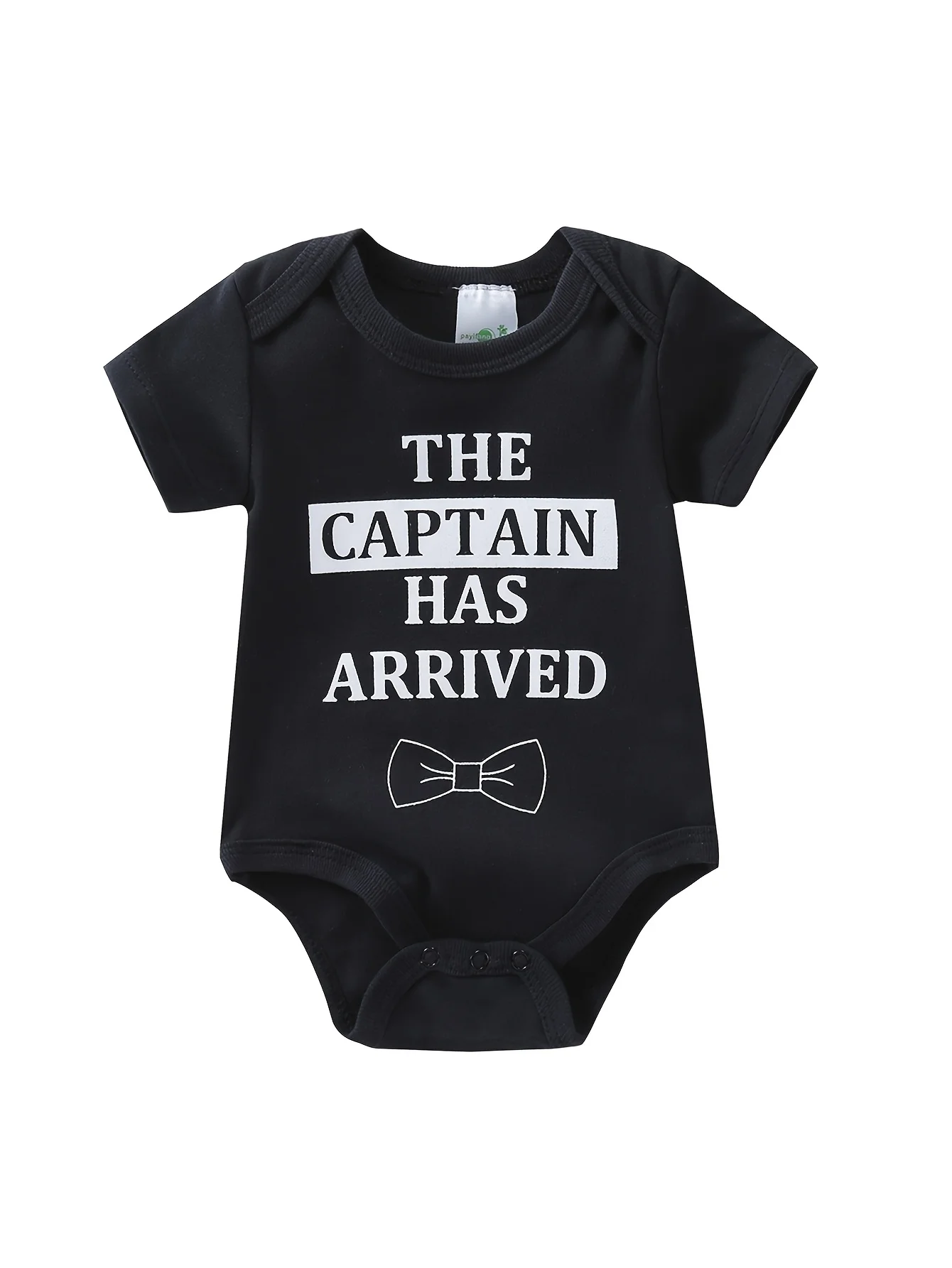 5pcs Baby Boy Short Sleeve Triangle Rompers, - Image 5