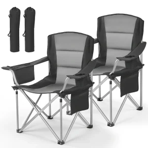Oversized Heavy Duty 450lbs Padded Backrest Chairs