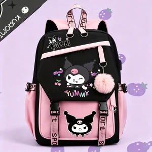 Y2K Kawaii Travel/School Cartoon Girls Backpack