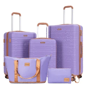 4Pc ABS Luggage 16,20,24,28" Size Spinner Wheels, - Thumbnail Image 4