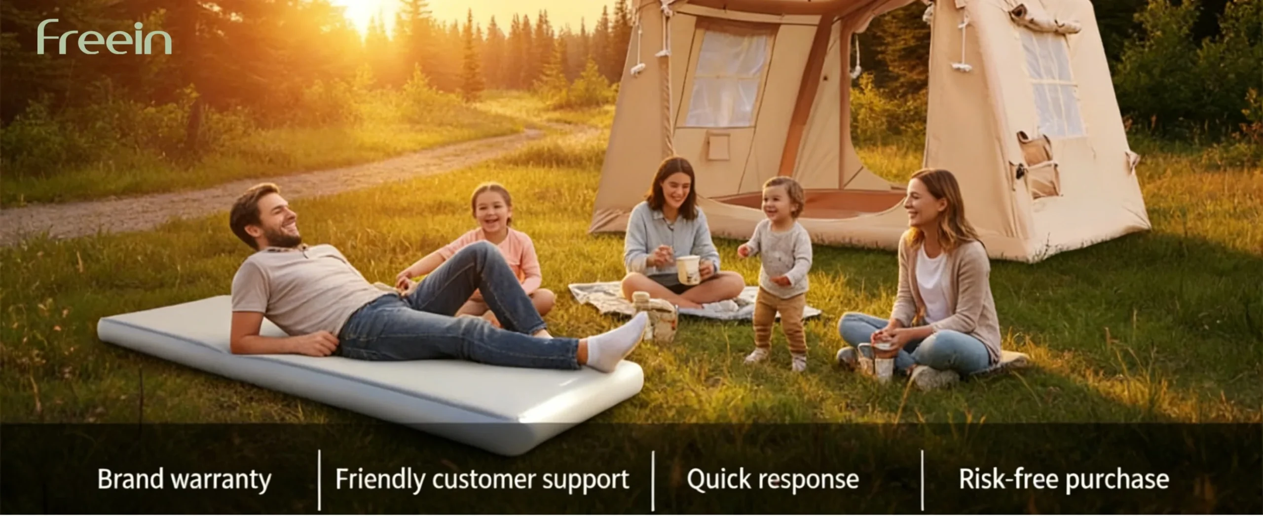Compact Inflatable Waterproof Outdoor Air Bed - Image 3