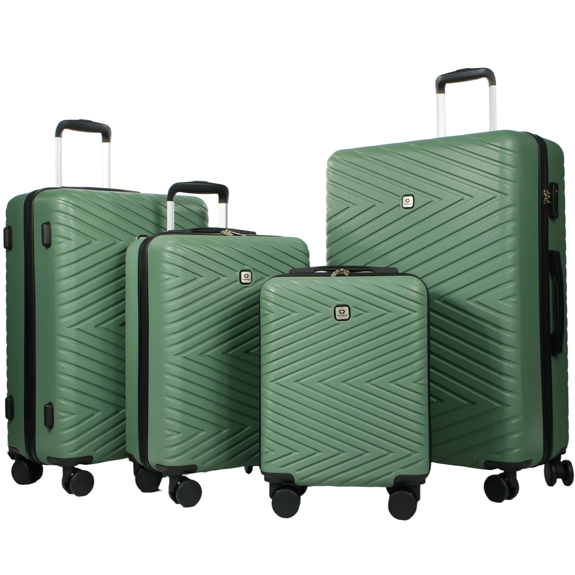 4Pc ABS Luggage 16,20,24,28" Size Spinner Wheels, - Image 16