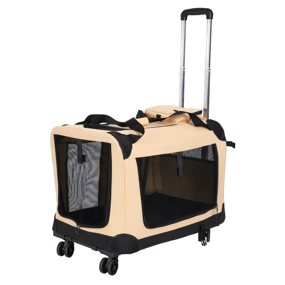 Airline Approved Lg Pet Travel Carrier on Wheels - Image 4