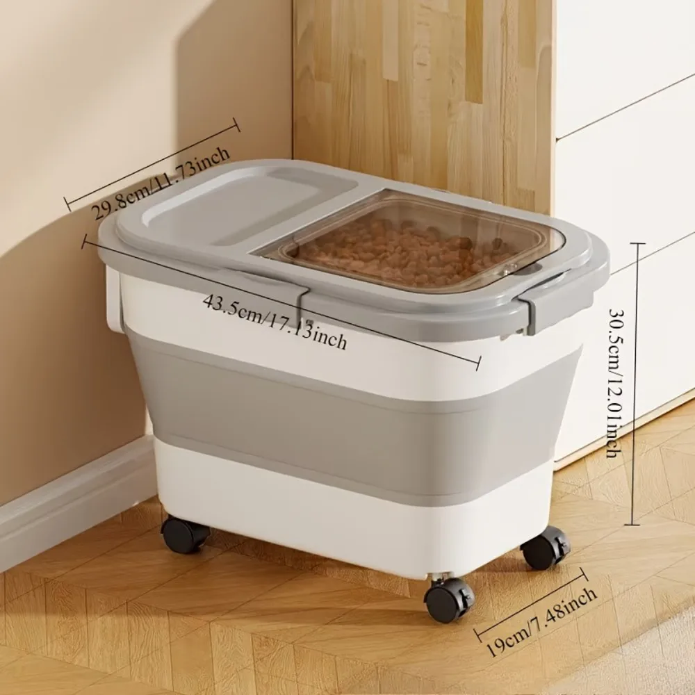 Collapsible Pet Food Storage A Must For Travel - Image 3