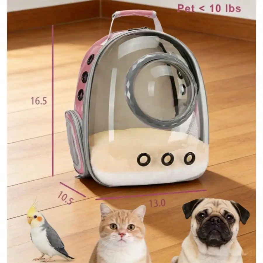 Lightweight, Breathable Pet Carrier for Travel - Image 2