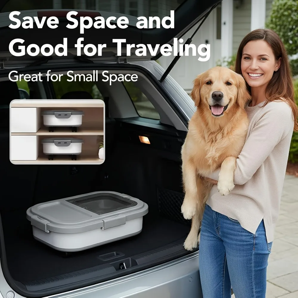 Collapsible Pet Food Storage A Must For Travel - Image 4