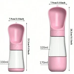 2-in-1 Dog Water Bottle & Food Container - Thumbnail Image 4